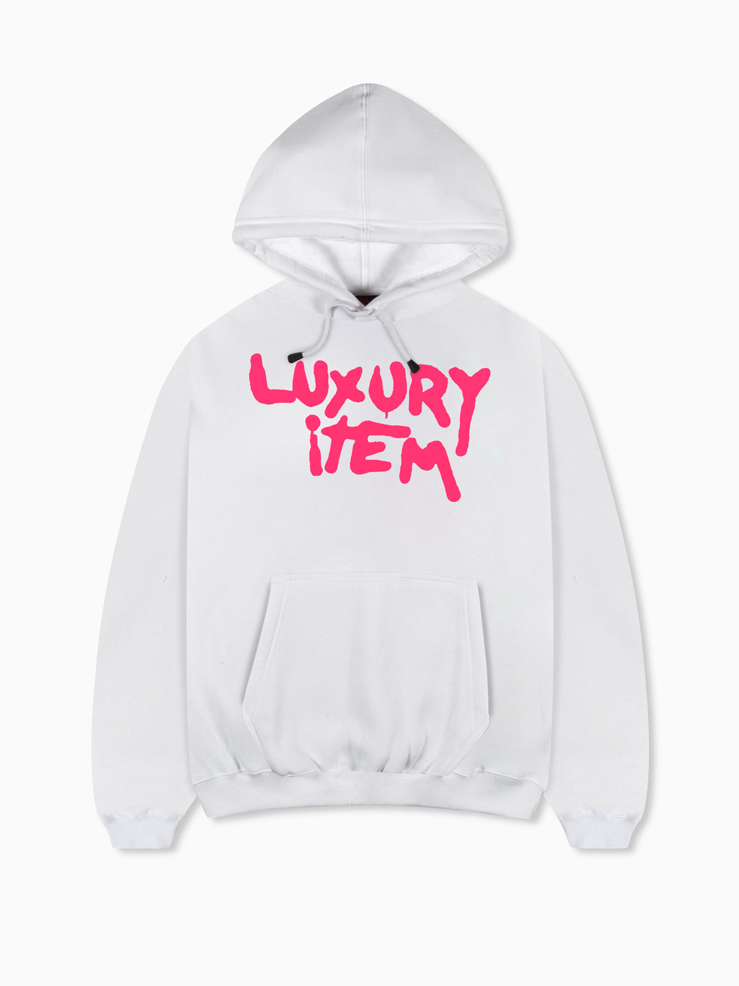 Original Luxury Item Graphic Hoodie (White)