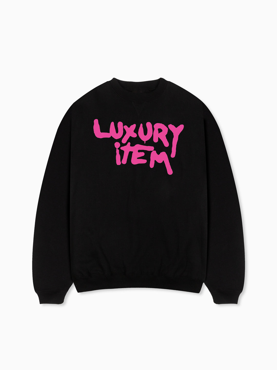 Luxury Item Graphic Crewneck (Black)