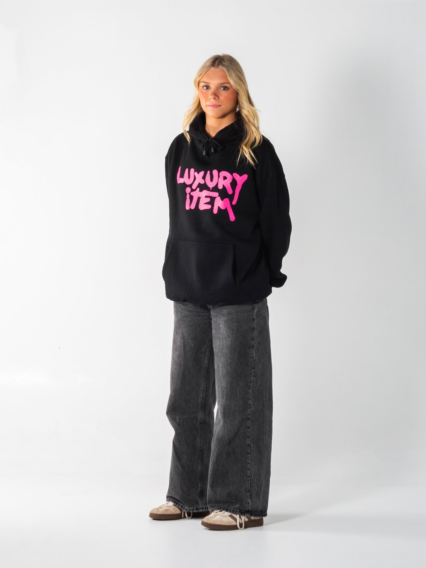 Original Luxury Item Graphic Hoodie (Black)