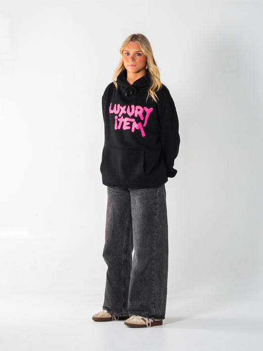 Original Luxury Item Graphic Hoodie (Black)