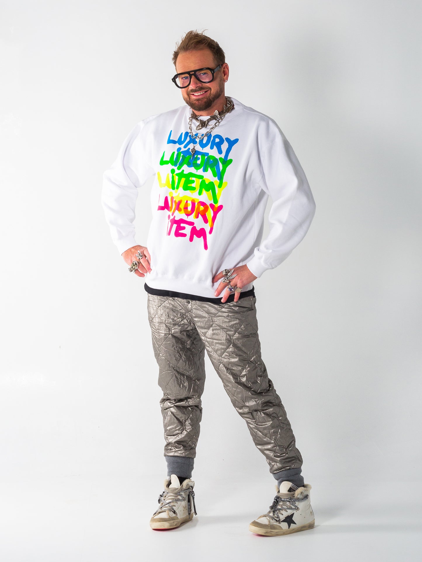 Fluorescent Luxury Item Crewneck