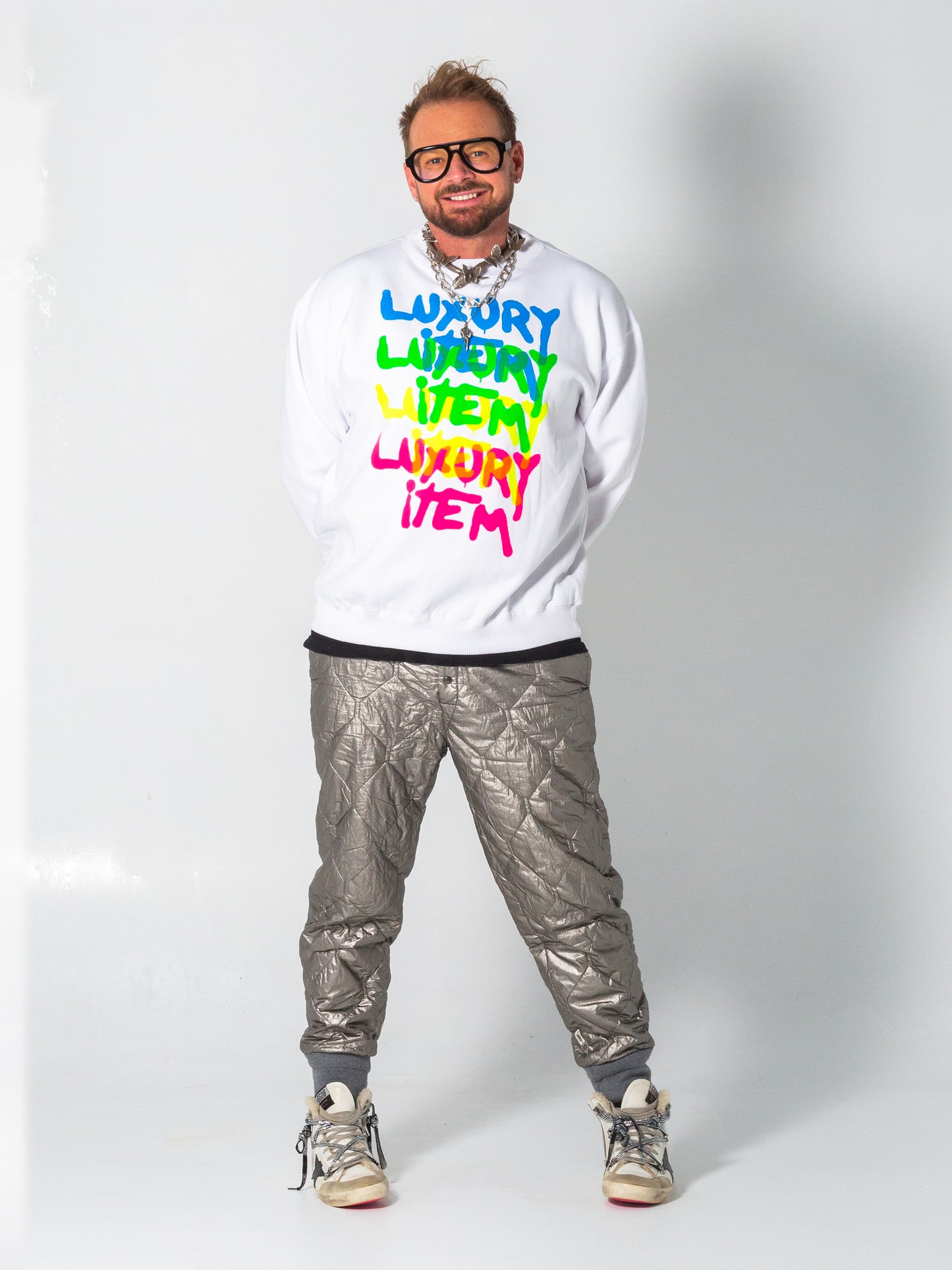 Fluorescent Luxury Item Crewneck
