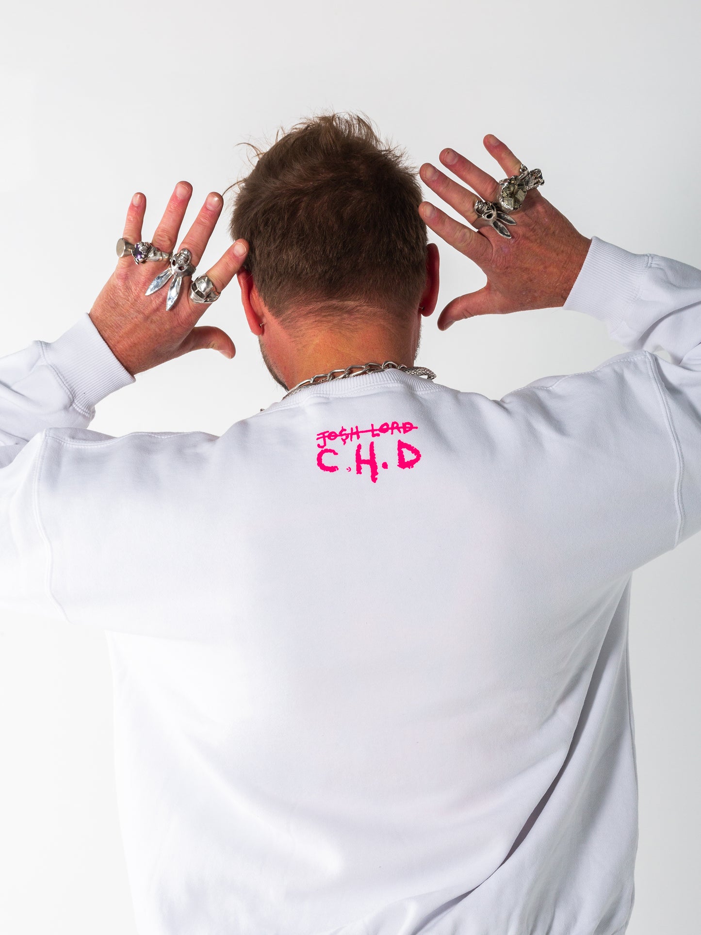 Luxury Item Graphic Crewneck (White)