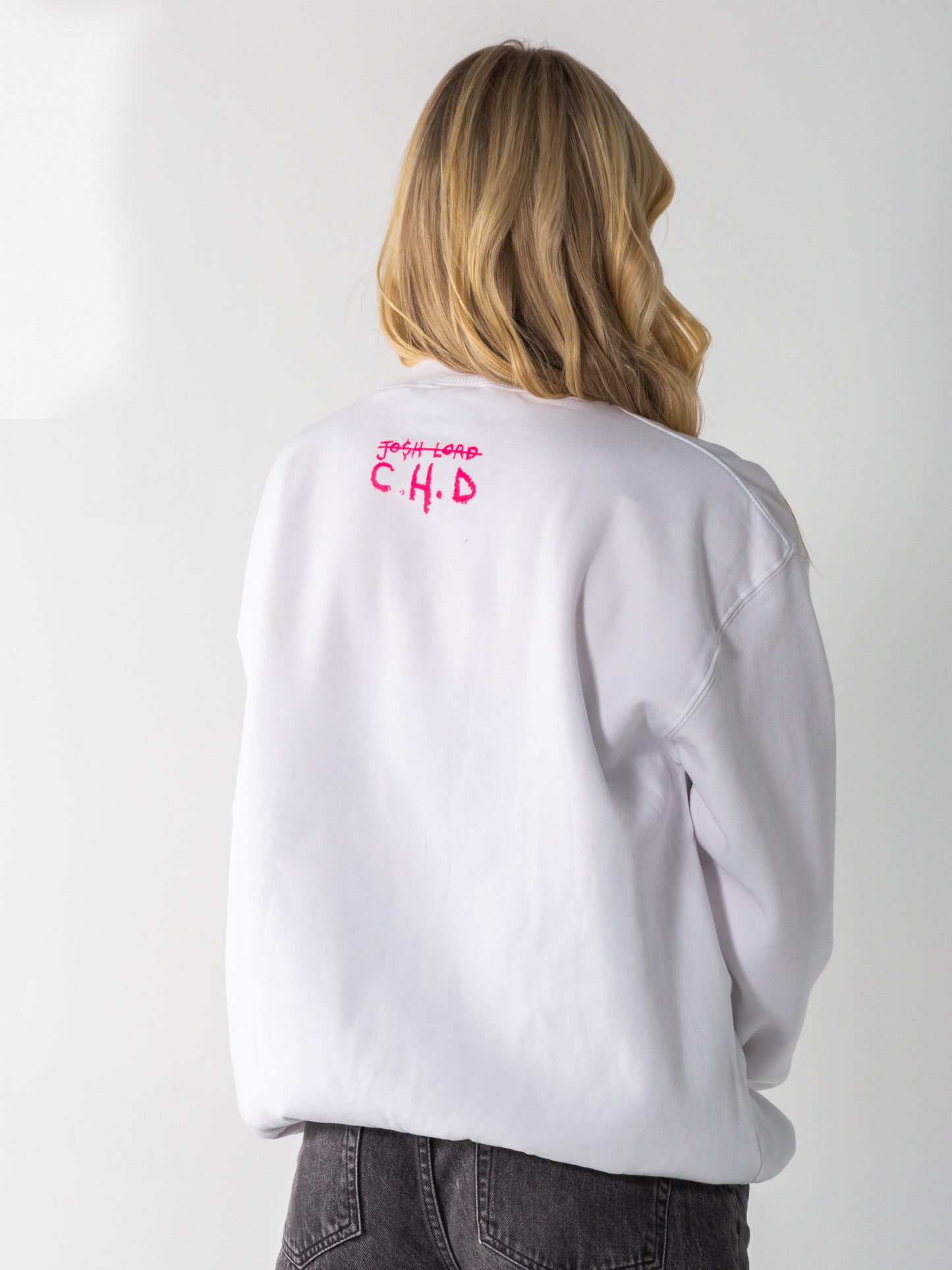 Luxury Item Graphic Crewneck (White)